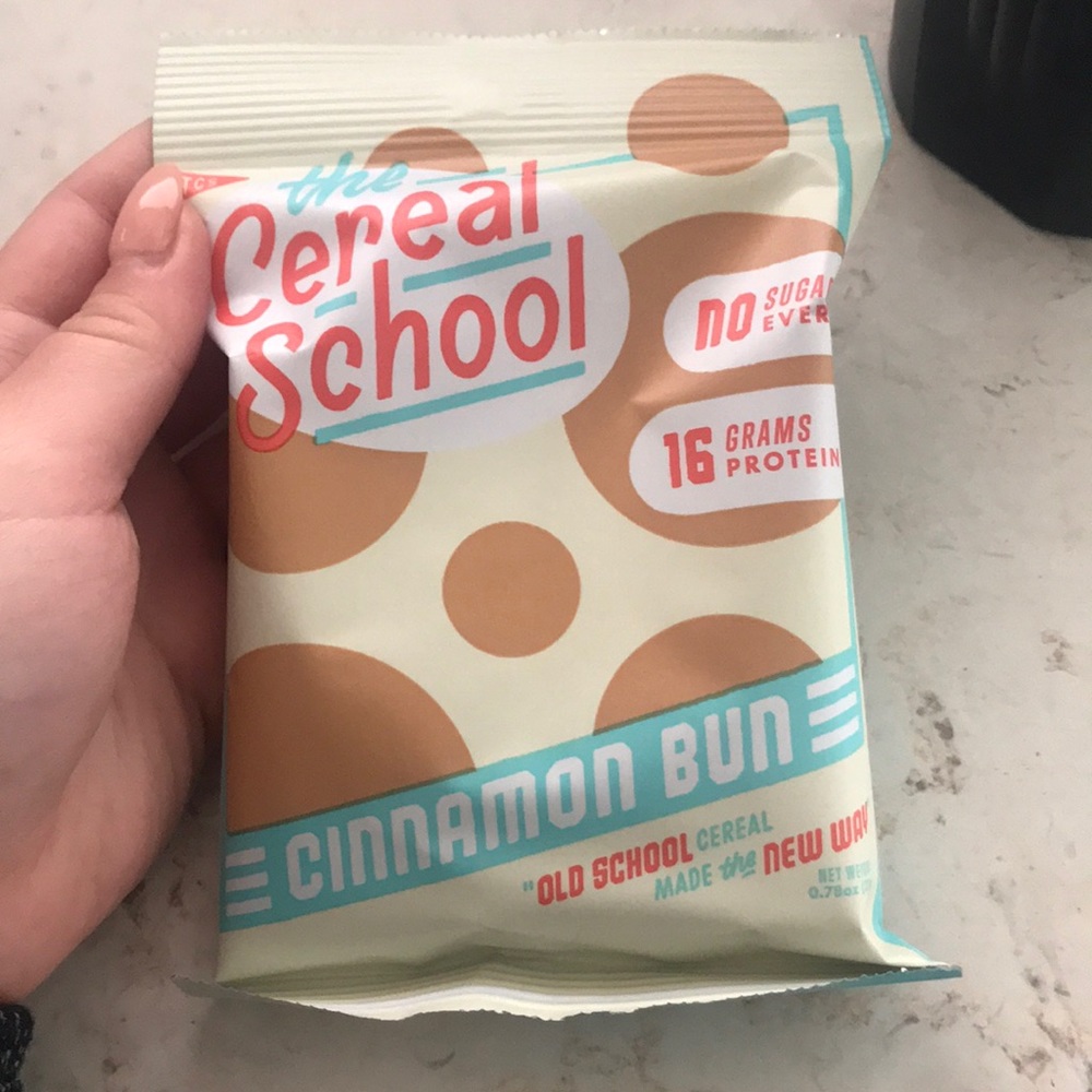 The Cereal School Keto Cinnamon Bun Cereal